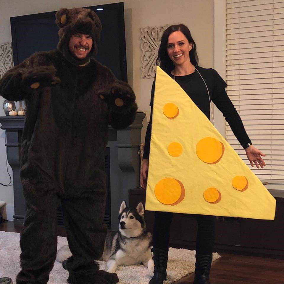 Halloween 2017 - Sven Baertschi as bear-cheese