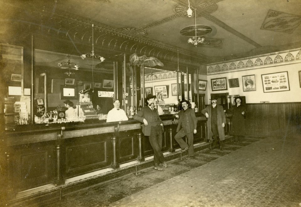 NEw Westminster Museum and Archives drinking exhibit