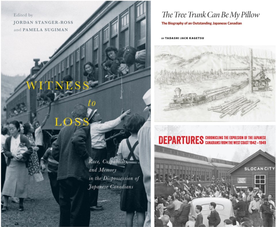 Japanese Canadian internment, history, book covers