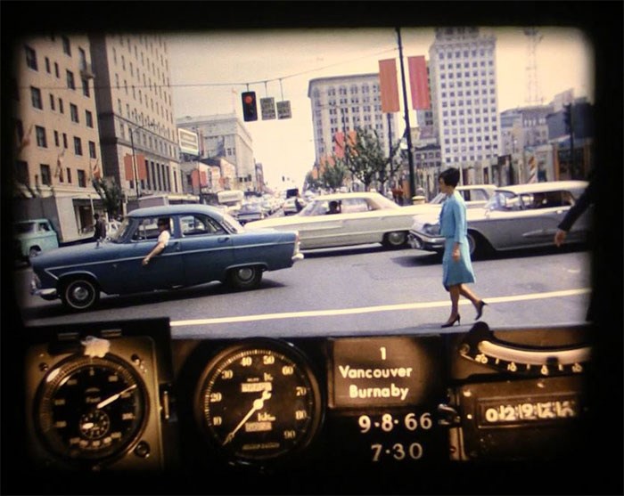 1966 drive through Vancouver