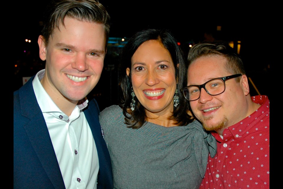Comics Ivan Decker and Charlie Demers headlined Ann Morrison’s Comic Vision Vancouver fundraiser. The night drew big laughs and even bigger money. A record $100,000 was raised.
