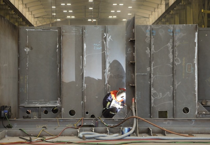 seaspan welding panel