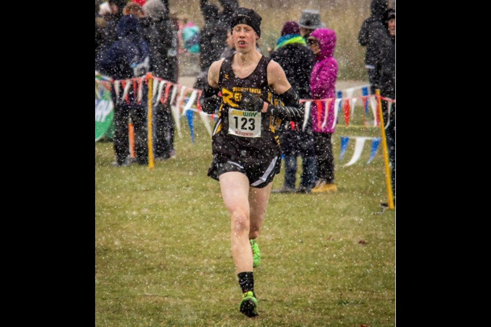 Royal City Track and Field's Shea Janke, running for Burnaby South, finished 33rd in senior boys at the B.C. High School cross country championships in Vancouver last week.