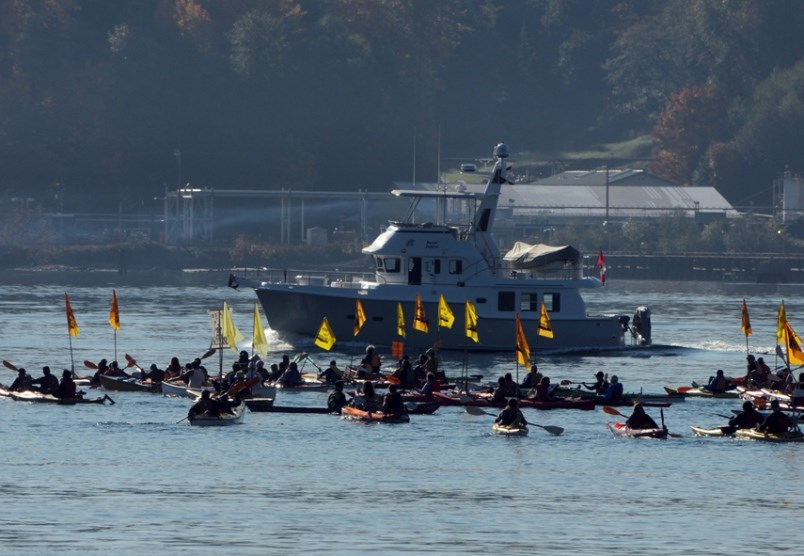 protest flotilla