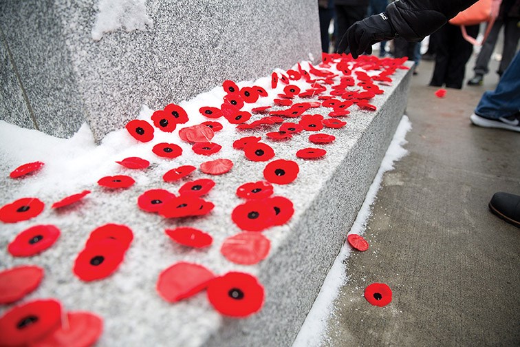 Remembrance Day ceremonies draw large crowds_2