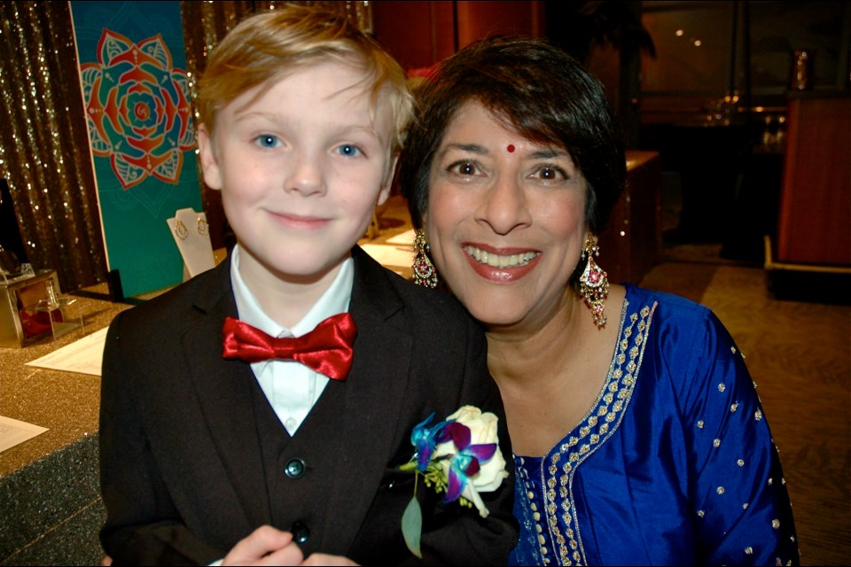 Stuart Sanderson, 8, lives with cystic fibrosis. He shared his story of living with the genetic disorder at the 65 Roses Gala. His words helped open hearts and purse strings at the east-meets-west-themed event, which Belle Puri emceed.