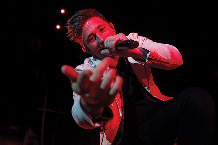 Michael Ray was one of the opening acts for Dallas Smith on Wednesday night at CN Centre as part of his Side Effects tour. Citizen Photo by James Doyle