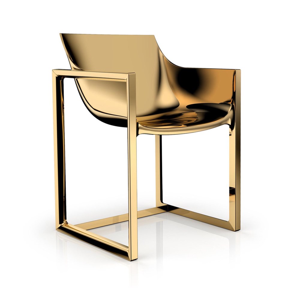 Liquid Gold Chair