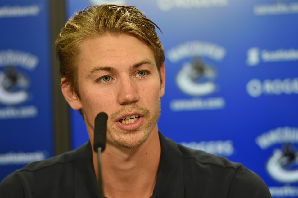 Anton Rodin - 2017 Canucks training camp