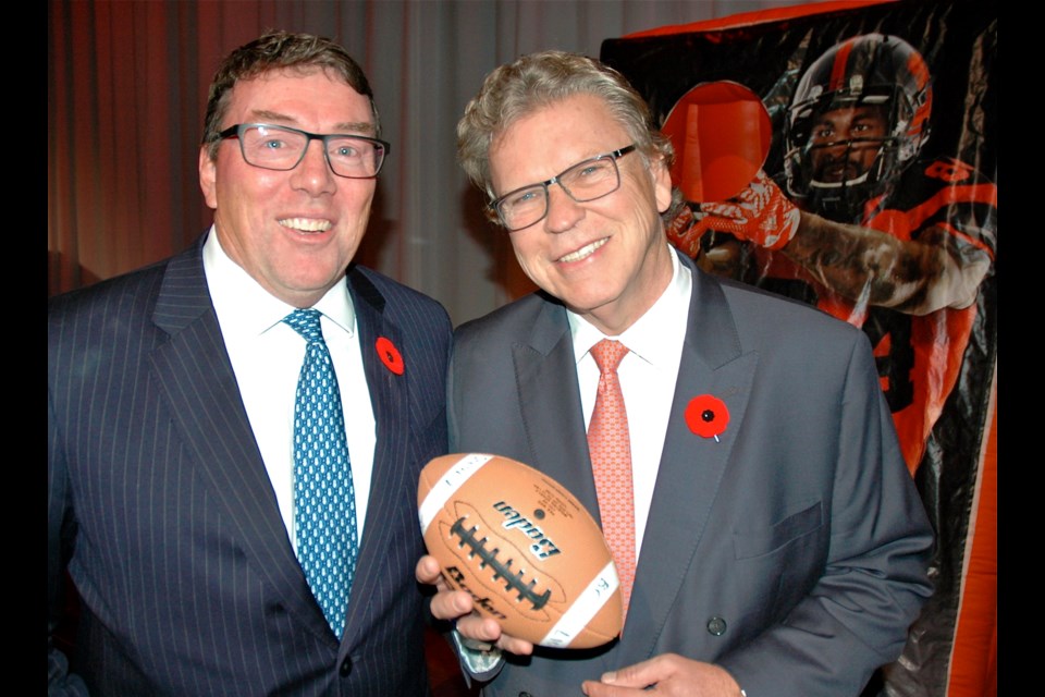 Gala founders Blair Shier and Doug Holtby have chaired the Sports Celebrities fundraiser for 19 consecutive years, raising more than $4.8 million to benefit the Canucks for Kids Fund and Special Olympics B.C.