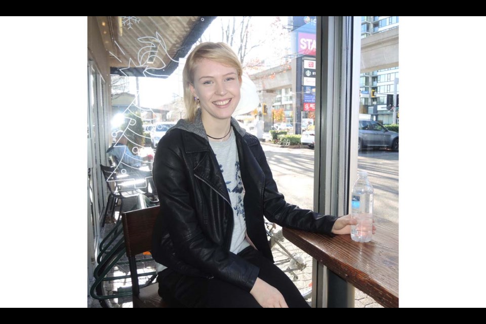 Richmond-born actor Lee Booker sat down with the Richmond News to talk about her self-directed, Joey Award-nominated short film What We Do and about her feature film debut in a yet-to-be-screened movie starring William Hurt and Helen Hunt. Photo by Alan Campbell/Richmond News