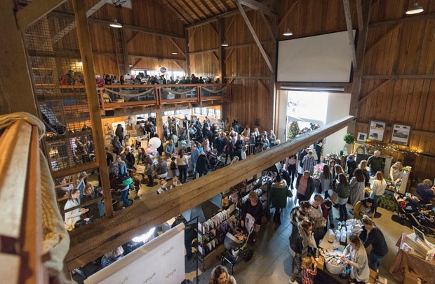 Crowds filled the Harris Barn in Ladner last Saturday for the third annual Shop Sweet Christmas Market in support of BC Children’s Hospital.