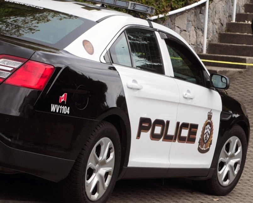 West Van police car