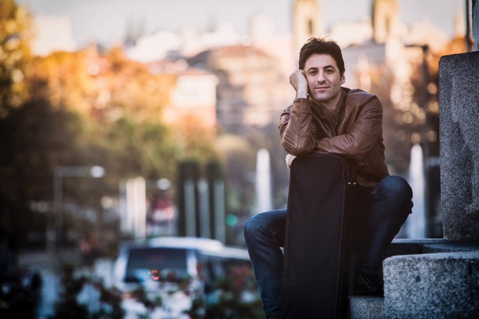 Violinist Philippe Quint is featured in Vivaldi's Four Seasons when the VSO comes to Massey Theatre Dec. 17.