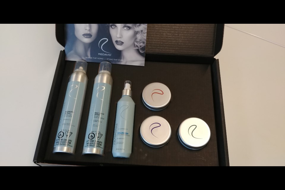 Win this boxed-set of REDAVID salon products.