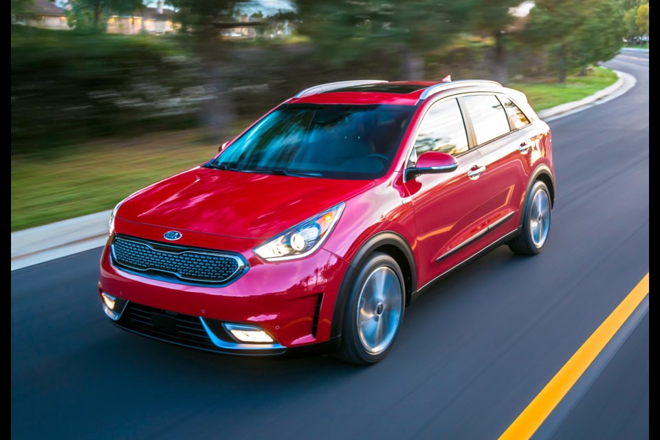 The new Kia Niro combines the fuel economy of a hybrid with the practicality of a crossover.