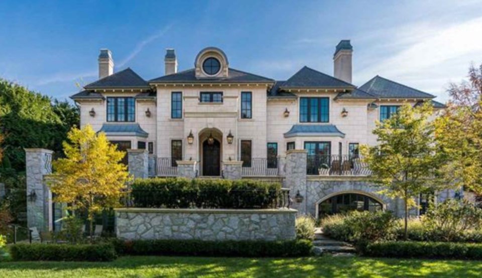 This incredible mansion in Shaughnessy was completed in 2016 and was listed November 14, 2017 for $3