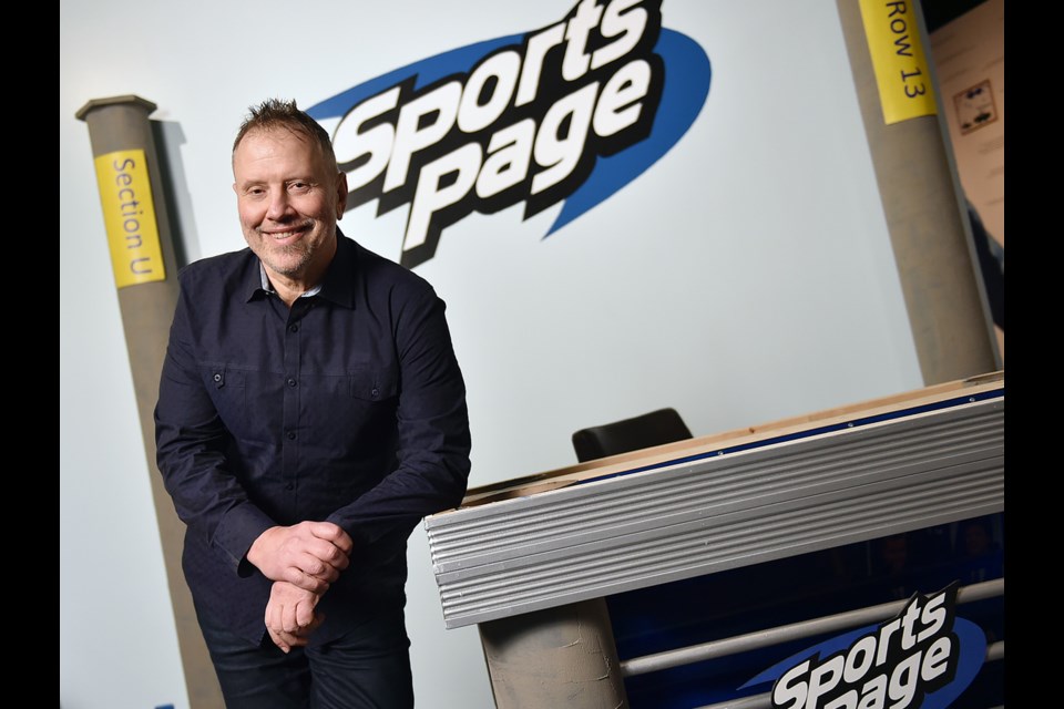 Don Taylor joined the Sports Page crew in 1984 and became known for various catchphrases and “Don-isms.” Photo Dan Toulgoet