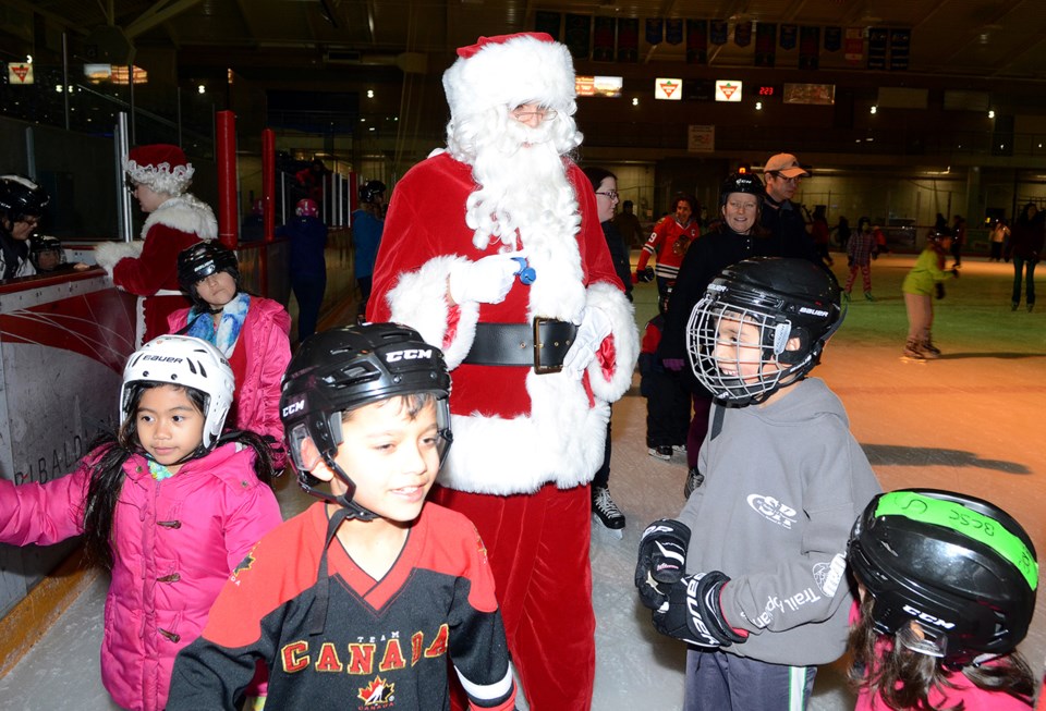 Skate With Santa, Bill Copeland Arena
