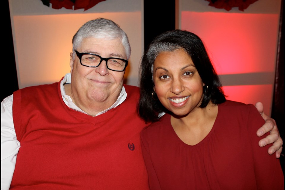 Early Edition’s Rick Cluff and Theresa Duvall kicked off the 31st CBC Open House and Food Bank Day campaign. The following workday, Cluff announced his retirement after 41 years with the national broadcaster.