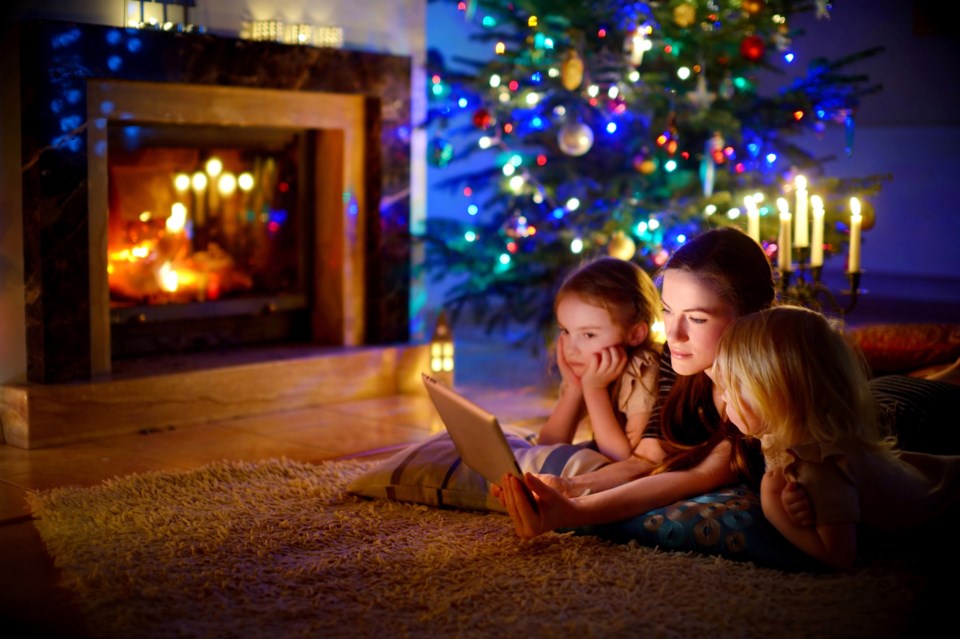 Christmas movie watching, iStock