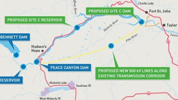 SITE C MAP