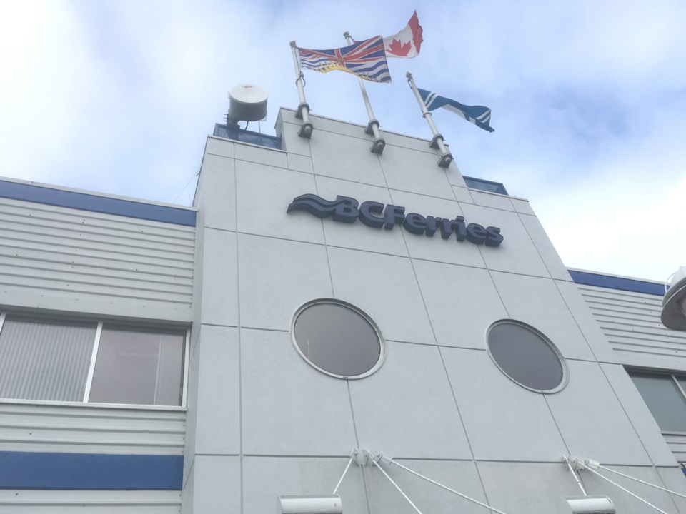 Photo - B.C. Ferries sign generic