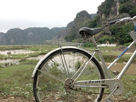 Ashley Ramsay headed south from Hanoi to Ninh Binh province, where she rented a bicycle to ride around and see the sites, including Trang An, a UNESCO heritage site.