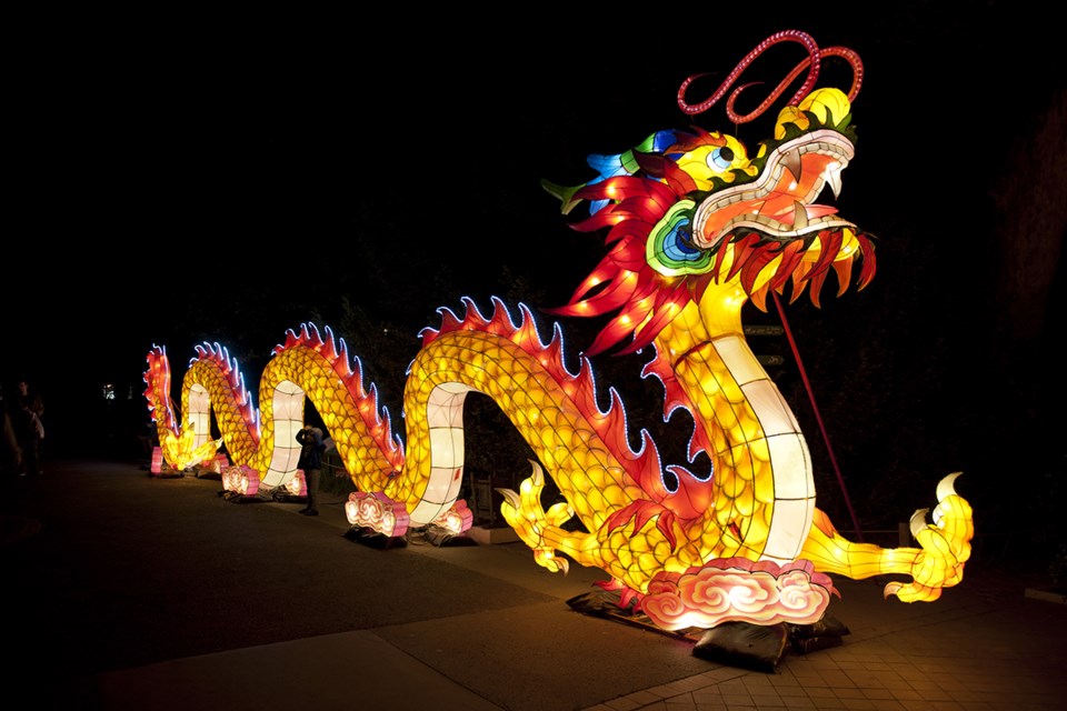 Vancouver Chinese Lantern Festival debuts tonight at the PNE. Image/Vancouver Chinese Lantern Festival