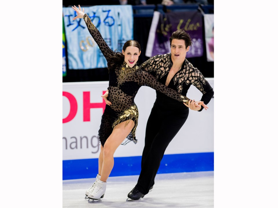 Tessa Virtue and Scott Moir