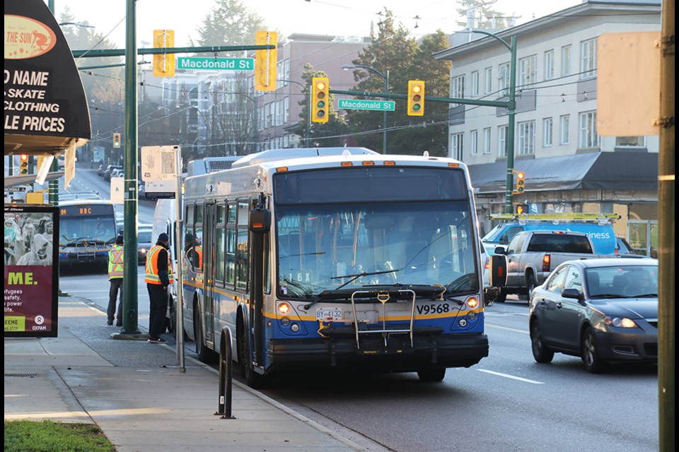 The No. 84 sits idle at Macdonald. But look, there's another one right behind it!