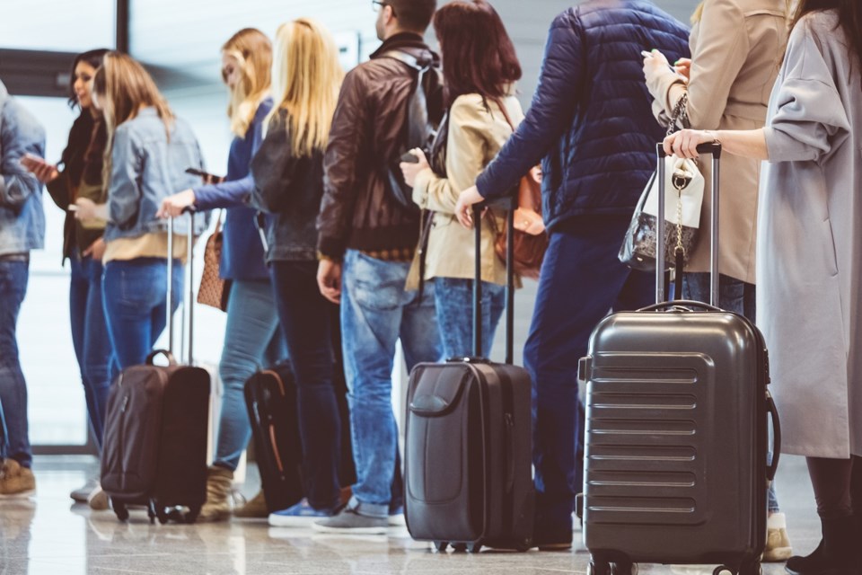 airport line up