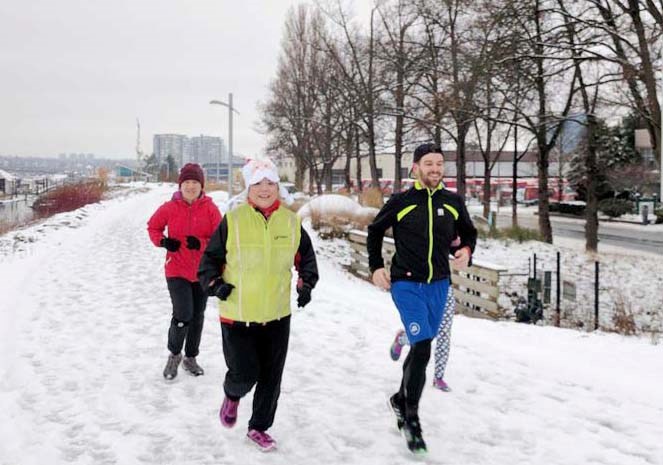 The free Richmond Olympic 5K Parkrun kicks off its 2018 season on New Year's Day at its usual spot on the Middle Arm Dyke Trail