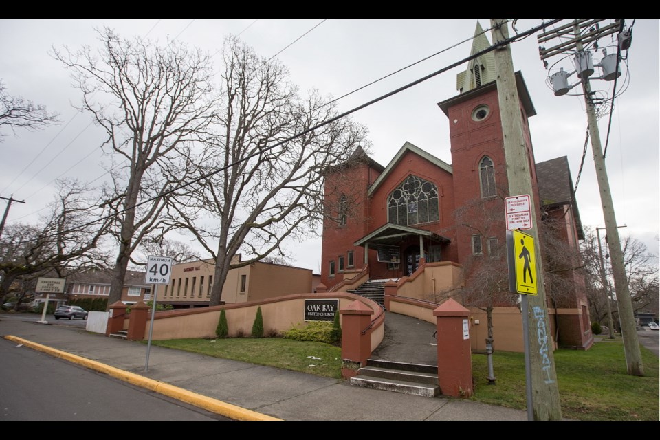 Oak Bay United Church completed an extensive seismic renovation in 2010.