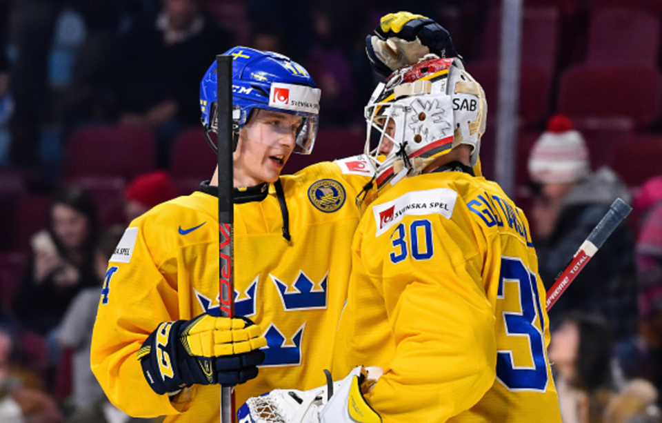 Elias Pettersson for Team Sweden