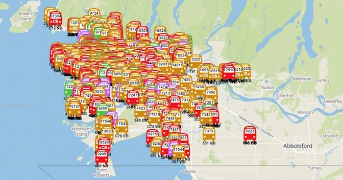 bus tracking app