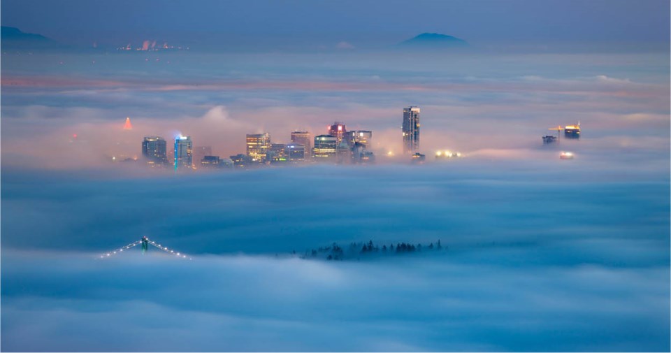 Environment Canada issued a fog advisory for Metro Vancouver about the possibility of near-zero visi