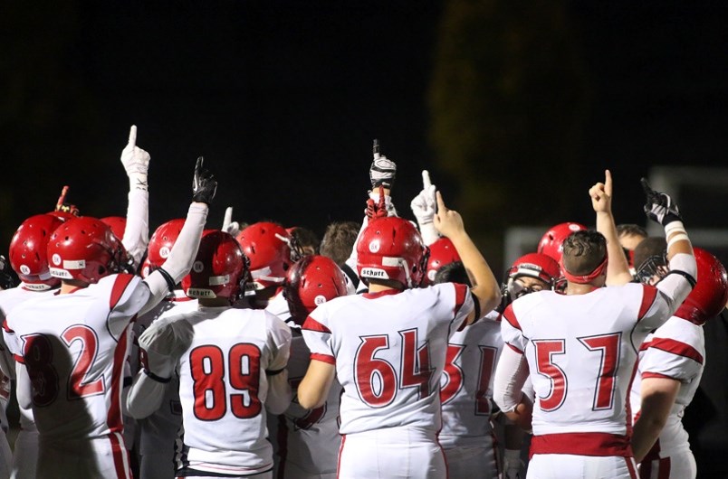 The St. Thomas More Knights paid tribute to their long-time coach and instructor, Bernie Kully, who passed away after a battle with cancer in September. The team carried his initials on their jersey for an emotional run to the provincial semifinals, where they suffered their only loss of the year.