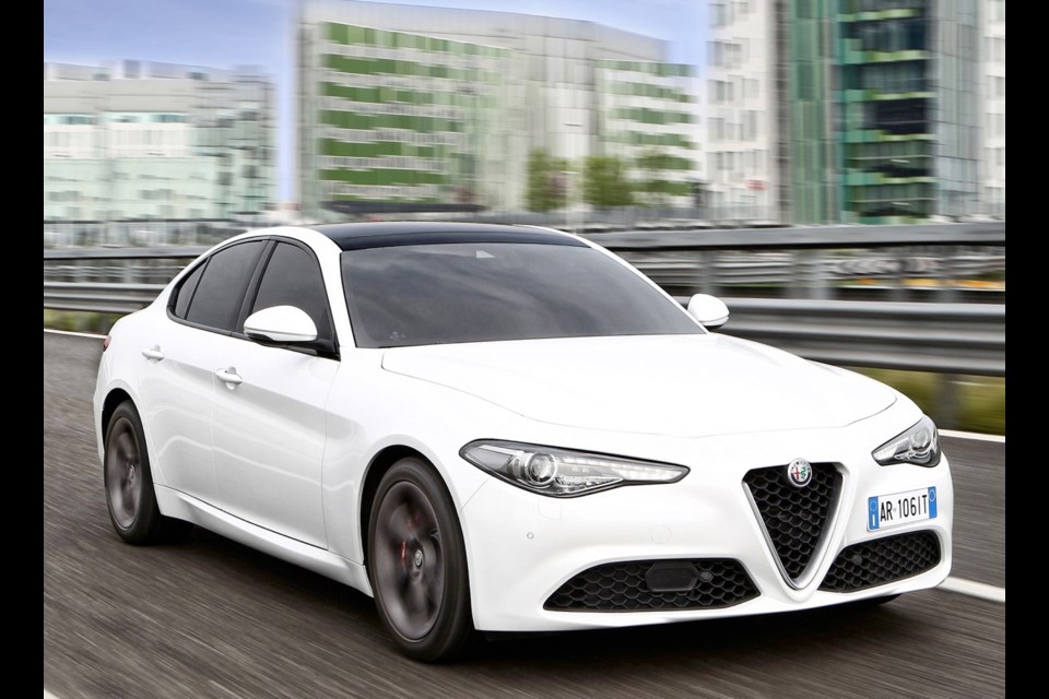 The base Giulia Ti comes with a turbocharged in-line 2.0-litre four-cylinder engine producing 280 horsepower.