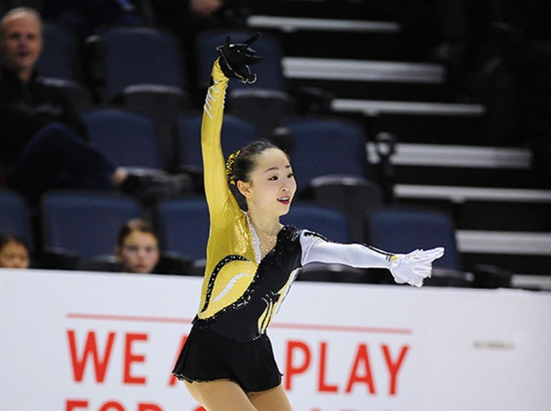 Burnaby's Sarah Tamura is looking forward to skating before her friends and family at UBC, where next week's Canadian Tire national figure skating championships is being held.