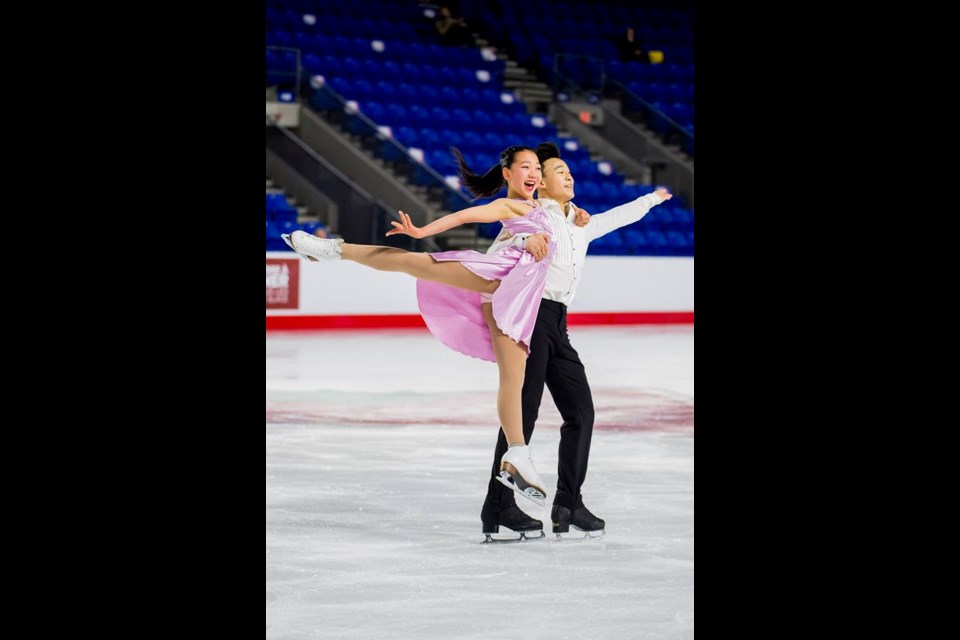 The ice dance team of Miku Makita and Tyler Gunara placed second overall at the 2018 Canadian Tire national skating championships at UBC. The pair train with the Vancouver Ice Dance Academy at the Champs International Skating Centre of B.C.