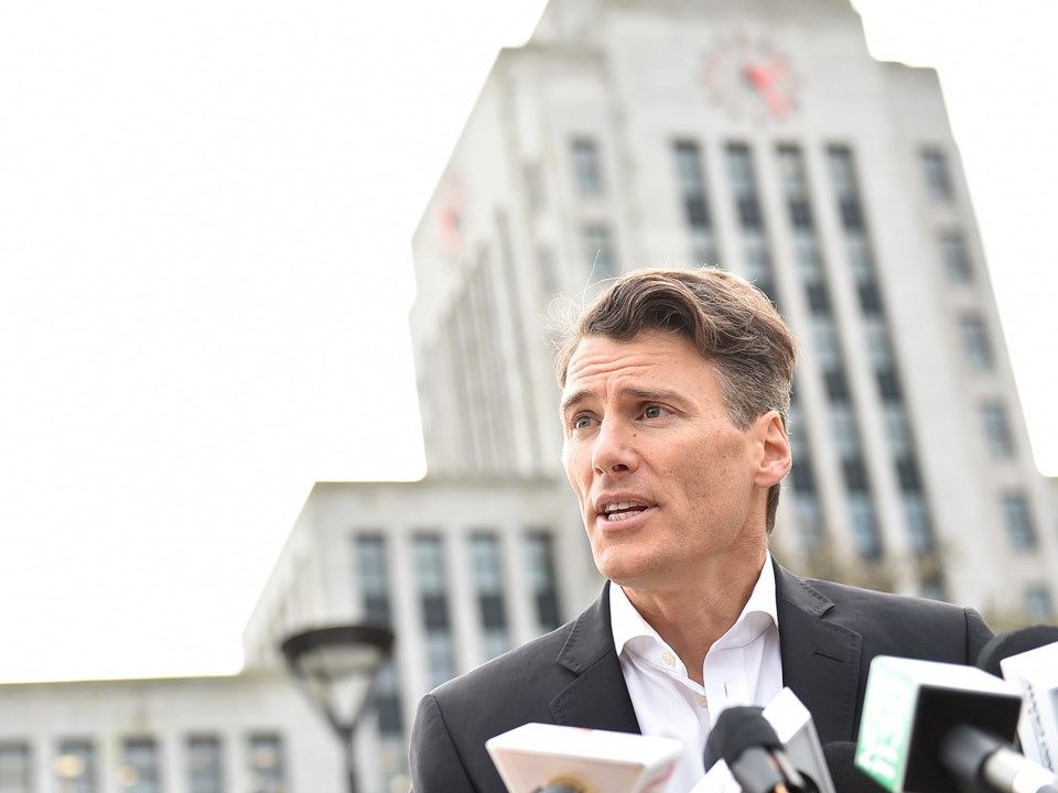 Gregor Robertson announced on social media Wednesday afternoon that he will not be seeking re-electi