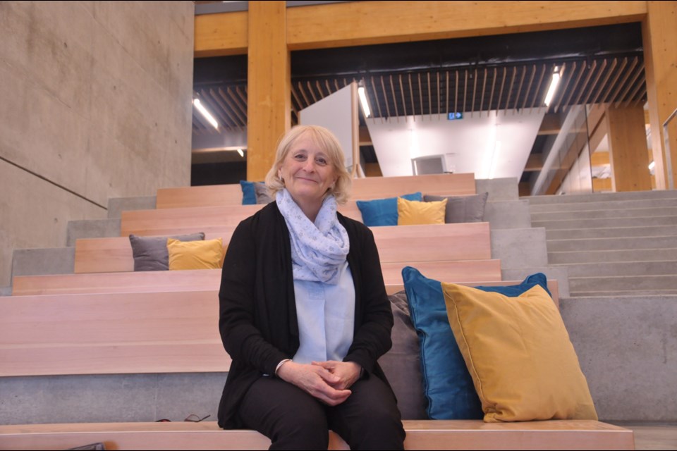 Carolyn Robertson, dean of KPU’s Wilson School of Design, hopes the new school will become a hot spot of B.C. design industry. Daisy Xiong photo