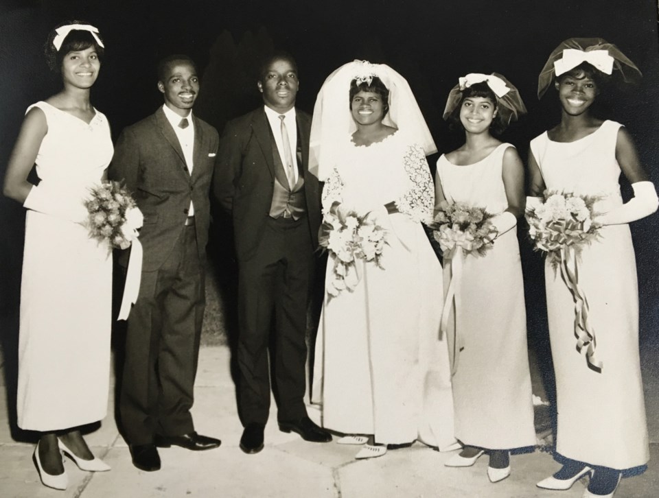 Stanley and Beatrice Raymond 1967 wedding