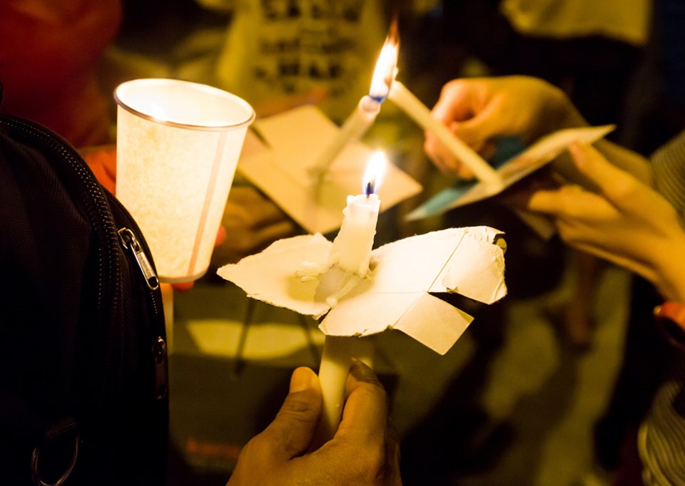 Candlelight vigil planned for Vancouver on January 15.