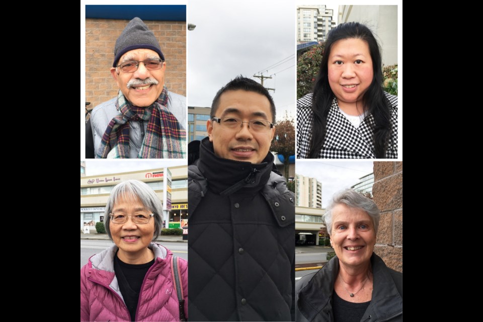 Richmondites share their opinion on whether a ban on foreign real estate ownership should be implemented. Daisy Xiong photo