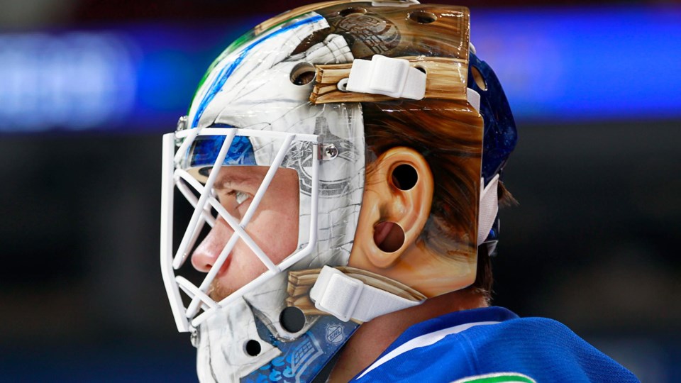 Jacob Markstrom's current mask