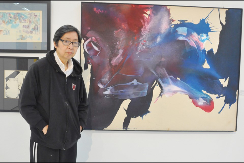 Joseph Loh embarked on a journey of art after a visit to Paris in the 1970s. Daisy Xiong photo