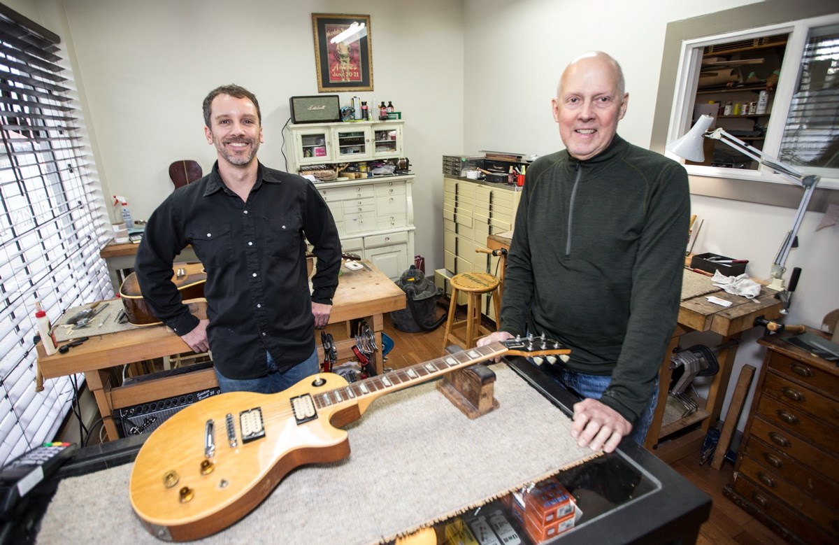 Old store town guitars