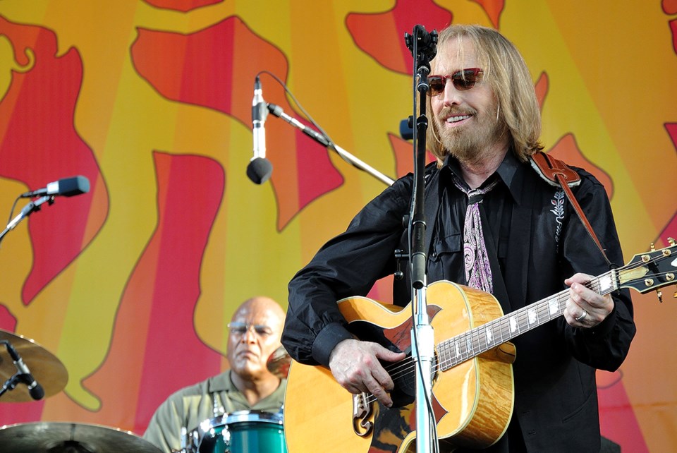 Tom Petty and Steve Ferrone 2012